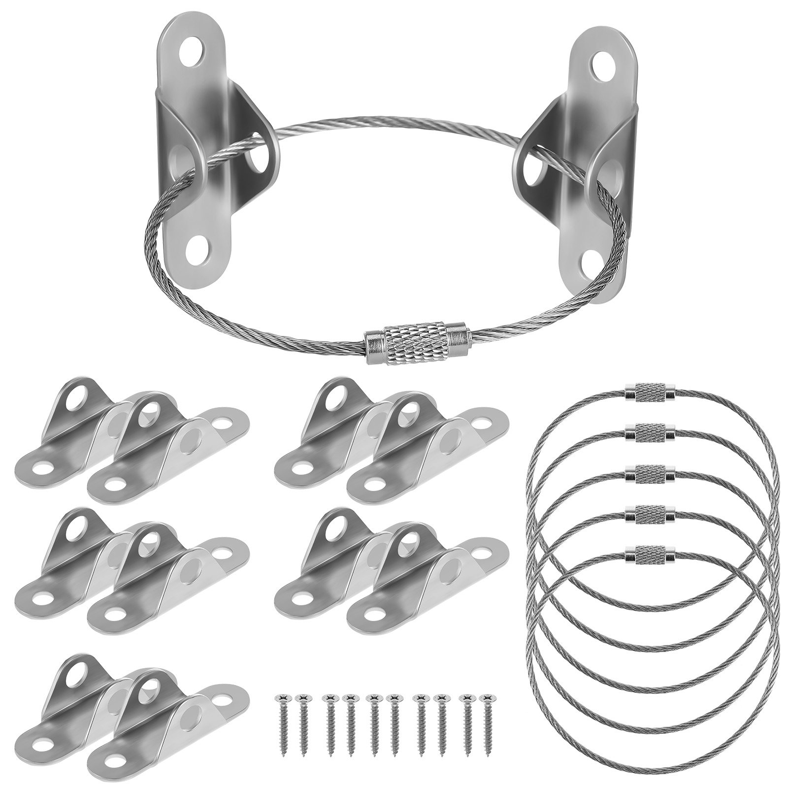 6 Sets Robuste Anti-Kipp-Möbel – Earthquake Anchor Strap Bewertung und Preis