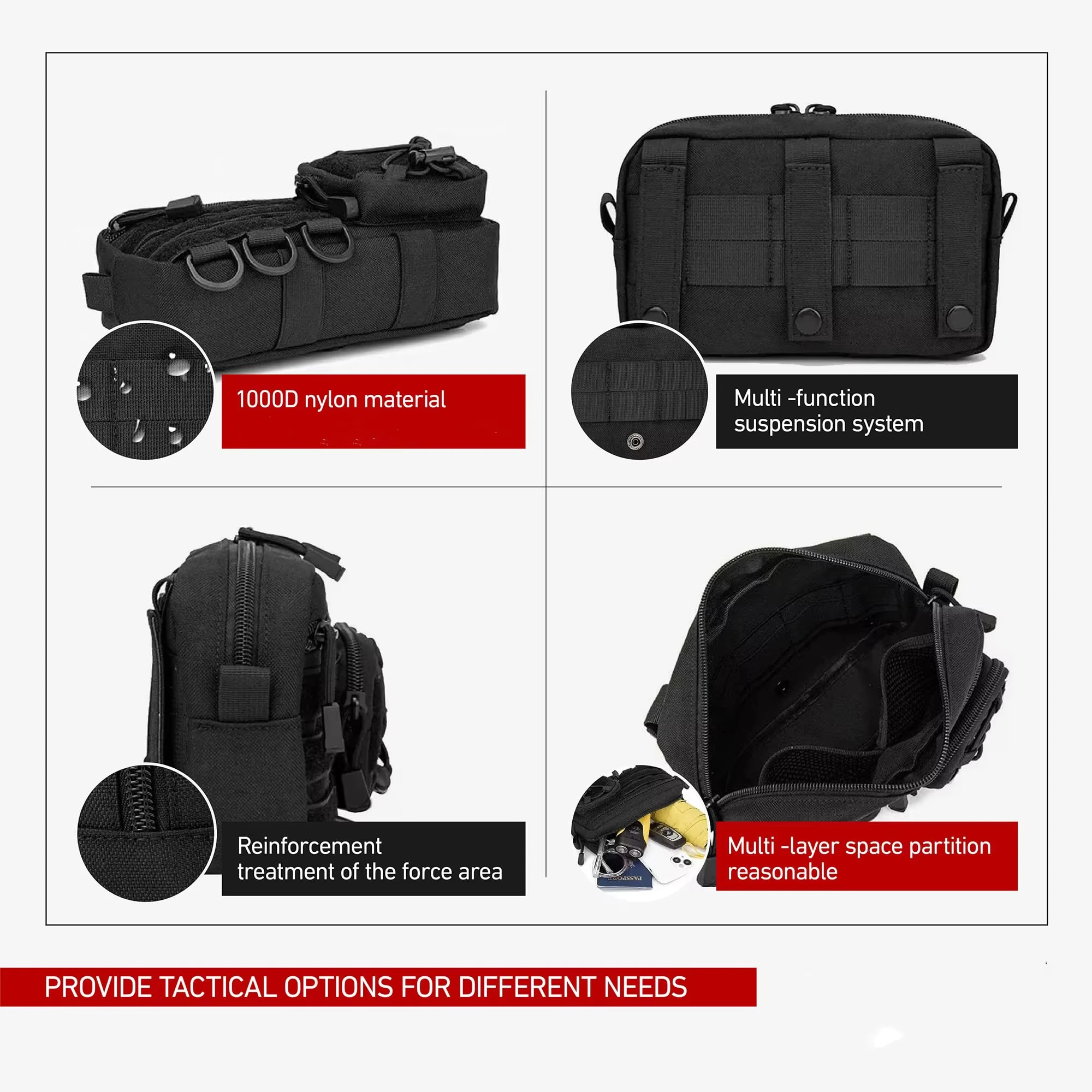 Neue Molle-Hüfttasche, taktisc – First Aid Bag Kit Bewertung und Preis