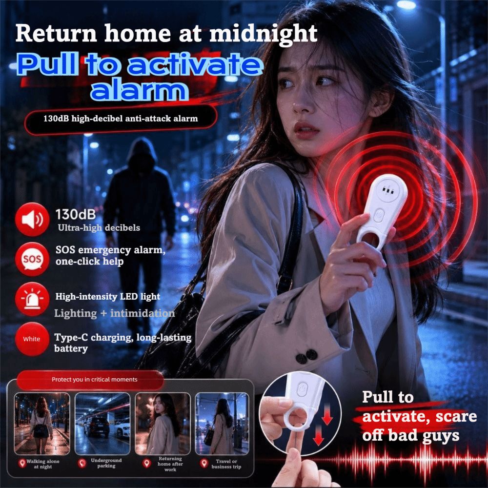 Tragbarer persönlicher Sicherh – Personal Alarm Keychain Bewertung und Preis